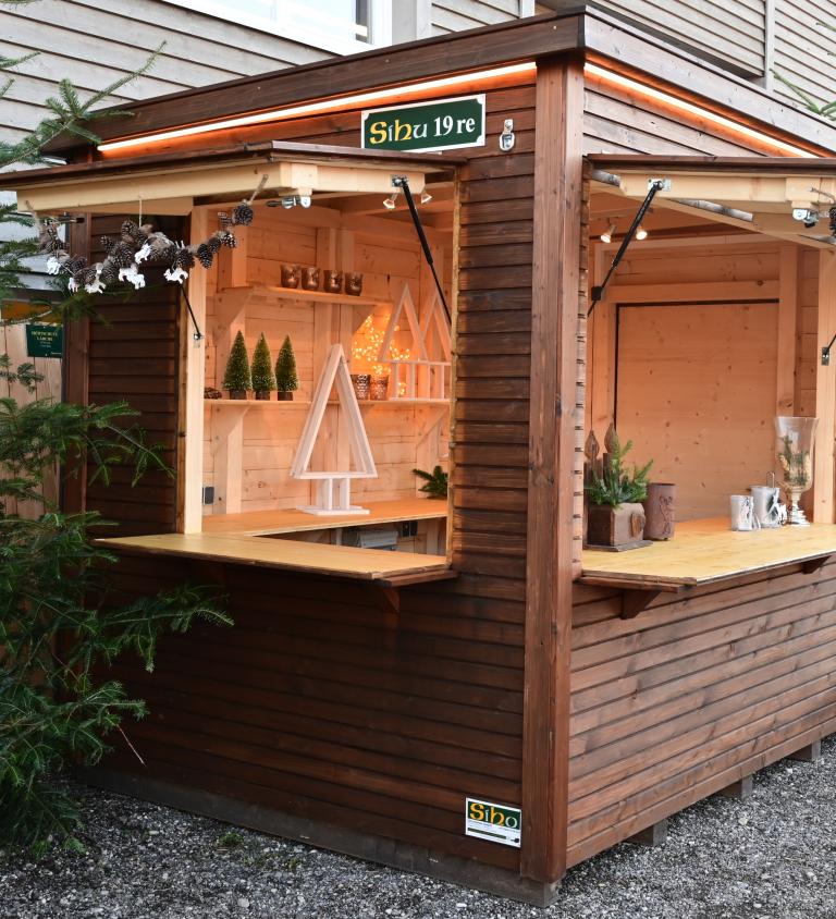 Badener Hütte Geschmückt