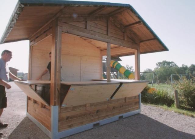 Mobile Klapphütte