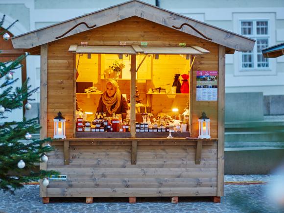 Ausseer Hütte am Markt