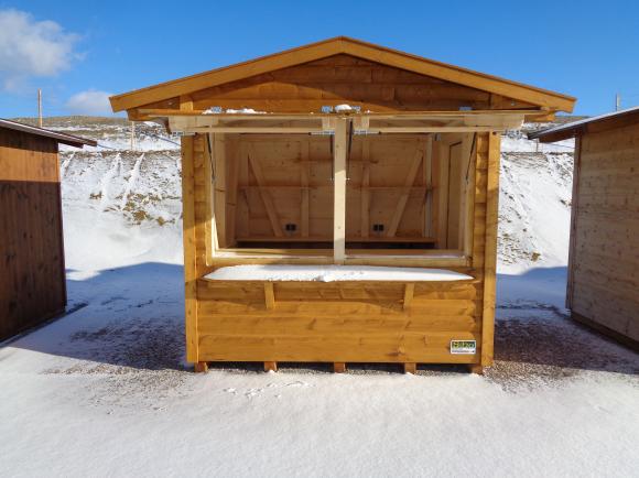 Ausseer Hütte von Vorne offen