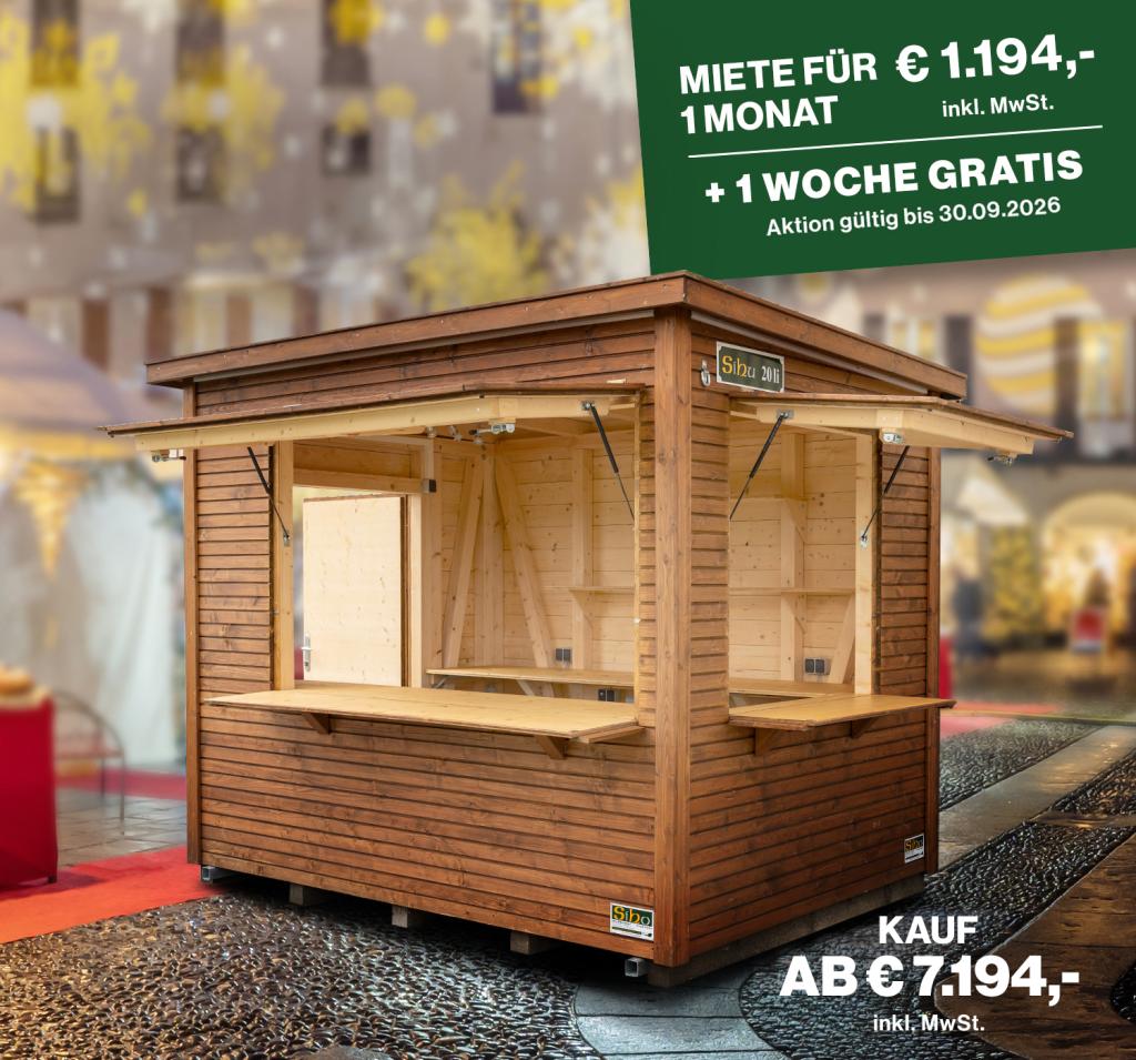 Badener-Hütte Verkaufshütte Weihnachtsaktion